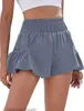 Summer Womens Short Mini Skirts LU-223 Fitness Running Yoga Quick Dry Gym Pant High Waist Shorts with Pockets