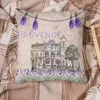 Provence Kissen Lavender Decorative Pillows SOFA CUSHION COVER Personliga blommor Baby Födelsegåvor Kasta kuddfodral 240325