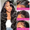 Shefleek HD Lace Wear and Go Glueless Pre Plucked 180% Density 5x5 Body Wave Closure Wig Brazilian Human Hair Wigs for Black Women 20 Inch