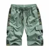 M-8XL Herren Cargo-Shorts 2020 Sommer Camo Short Cott Jogginghose Männer Camoue Military Pantal Corto Hombre q9sU #