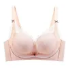 BH's Damesbeha Lingerie Ademend Kant zonder beugel Kleine borsten Sexy dunne B-cup