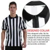 SHINESTONE Uomo Donna Arbitro Professionale Uniforme Maglia da Arbitro di Calcio Tailandese con Cerniera in Poliestere Maglia da Arbitro di Calcio Traning 240323