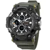 SMAEL 1802 Sports Men Watches Top Brand Luxo Militar Quartz Assista Men Choque à prova d'água Homem relógio digital Relógio masculpul233w