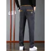 Pantalons en velours côtelé pour hommes Pantalons de survêtement Pantalons de jogging Lâches Poches décontractées Taille élastique Vêtements pour hommes Printemps Pantalon d'automne Streetwear U5j3 #