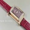 Nyaste små 23x39mm kvinnor tittar på Reverso ultratunna älskare gifter sig med rostfritt stål vintage lady Edition kvarts högkvalitativ tjej wat251r