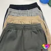 LG Cordón Mares 6 Pantalones 2022 Hombres Mujeres en blanco Kanye West Pantalones Terry Cott Hip Hop Sólido Ye Pantalones deportivos K8lZ #