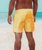 Cambio mágico Color Pantalones cortos de playa Verano Hombres Natación Troncos Traje de baño Traje de baño Pantalones cortos de baño de secado rápido 30tp #