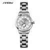 Sinobi Women's Armband Fashion Steel Wrist Watches Luxury Brand Geneva Quartz Clock Ladies Wristwatch Relojes Mujer Saatler264i