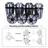 7Pcs 1-7mm ER11 Collet Chuck Tool Bits Holder Spring For CNC Engraving Machine & Milling Lathe