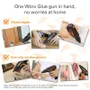 Pistolen Youpin Worx 4V Melt Hot Glue Gun WX890 Electric Glue Gun Rechargeable Wireless Repair Tool Heat Mini Gun 7mm Glue Stick DIY Tool