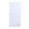 Serviette des serviettes serviettes blanches et laiteurs épaisses Soft High Absorbants Salle de bain La cuisine fournit les cheveux pour les adultes coton pur