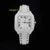 Custom Iced Out VVS 1/VS1 GRA Gecertificeerd antwoord Studded Moissanite Diamond Buss Down Hiphop Jewelry Watch Pass Tester