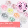 12 Caixas Glitter Gel Gel Carnival Party Halloween Makeup Supplies for Body Face Eye Shadow Nail 240321