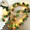 Snaren Led Kerstverlichting Kamerdecoratie Dennennaalden Kegel String Bells Kegels Home Decor