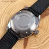 Wristwatches 36mm Tandorio Dive Steel Mechanical Men S NH35 Dome Spherical Crystal Pionner Wrist Strap Nylon Gift WatchC24325