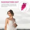 Bandanas Butterfly Hat Hair Accessories Tea Party Fascinator Fascinators For Women Pillbox Hats Wedding Headwear Headdress Cocktail