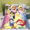 Copripiumino Principessa Cartoon Piumino Carino stampato 3d Set da 3 pezzi 1 Queen Size Home Modern Comforter Set di biancheria da letto