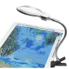 Stich 5d Diamond Painting LED -LED -Lampe für Diamantkunst mit 4x- und 6x LED -Vergrößerungsglas -Diamantmalereiwerkzeugen