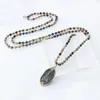 Pendant Necklaces KELITCH Handmade Turquoise Beads Bracelets Buddha Sweater Long Chians For Women