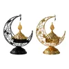 Kandelaars Arabische wierookbrander kandelaar ornament antieke draagbare decoratieve standaard metalen wierookvat voor bruiloft