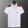 Designer Polo Men Shirt Polos Lettre décontractée