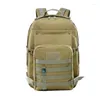 Backpack Outdoor Cycling And Running 41L Oxford Cloth Waterproof Black Khaki Military Green Multifunctional Tactical