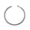 Chaîne Bracelet Cuban Bracelet Bracelet en acier inoxydable Chaîne Keel Chaîne 3/5 mm Men de cround et Free Delivery Fuillon Force de bijoux punk 240325