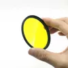 Filtros nuevos 37 40,5 43 46 49 52 55 58 62 67 72 77 82mm lente de cámara SLR rojo amarillo, naranja azul filtro púrpura adecuado para CanonL2403