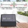 Kits Solarenergie Gartenbewässerungscontroller LCD-Display Tropfbewässerungsset IP4 Wasserdichtes automatisches Bewässerungssystem 2 Timer-Modi