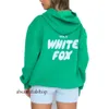Hoodie Designer Tracksuit Sets Piece Women Men's Clothing Set Sporty Long Sleeved Pullover Whitefox Hooded 564
