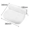 Pillow HOOMIN 3D Mesh Breathable Bathtub Head Rest Pillow NonSlip With Suction Cups for Neck and Back Support Spa Bath Pillow