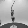 أنيمي مانجا مثير أنثى المبارز 1/24 مقياس راتنج مجموعة مجموعة مصغرة تمثال مصغرة غير مجاني شحن مجاني ديي ألعاب YQ240325