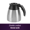 M. Coffee 10 tasses Hot Programmable Coffee Hine, acier inoxydable