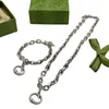 Pendentif Designer Collier plaqué or bijoux torsadé bracelet pour femme lettre de haute qualité de haute qualité femme en gros zh193 H4