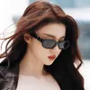 maison margela Designer Sun Glasses Gmt2 on the Go Gm Cosmetic Pouch Yi Menglings Same Gm Sunglasses for Women Korean Version Fashion 2023 New Oval Narrow Frame Glasse