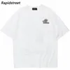 Hiphop t-shirt streetwear japanese kanji anime tryckt t shirt män harajuku bomull casual tshirt sommar kort ärm toppar 240318