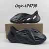 Designer Sandals Slides Slippers Foam Runners Fashion Trainers Slider Bone Sandals Triple Black White Resin Pattern Onyx Sizes 36-47