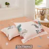 Breathable Skin Friendly Bedding Set for Single and Couple, 100% Cotton, 1 Duvet Cover, 2 Pillowcases, 17sizes Customizable