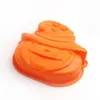 Duże dynia silikonowa forma Jackolantern Upiorny halloween impreza dekoracja Top Pan Holiday Bakeware Baking Tacy 240318