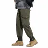 2024 Nouveau sarouel hommes pantalons de plein air décontractés hip hop pantalons de survêtement streetwear pantalons d'alpinisme jogger baggy pantalon taille 8xl y5jF #