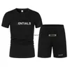 2023 Summer Breattable Mesh Short Sleeve + Shorts Set tillgängligt S-4XL