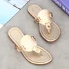 Livraison rapide sandales de créateurs femmes diapositives pantoufles Millers Metallics tongs plates chaussures mode luxe été sandale baskets de plage