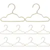 Hundkläder 10 PCS Golden Retriever Pet Hanger Baby Coat Hangers Små tillbehör Metal för kläder