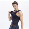 2024 Débardeur pour hommes Gilet Cott Collants Sous-vêtements minces Hommes Gilet ajusté Fitn Élastique Casual Undershirts Débardeurs masculins W3At #