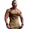 Nouvelle marque Vêtements Summer Singlets Débardeurs pour hommes Chemise, Équipement de musculation Fitn Mesh Stringer Tanktop Vest S0ec #