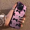 Cell Phone Cases Cute Bow Protection Phone Case for iphone 15 14 11 12 13 Pro Max 15 14 Plus X XS XR Shockproof Fashion Bowknot Hard Back Cover H240326