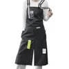 Fashion Custom Korea Nylon Waterproof Apron Coffee Shop Hairdresser Florist Work Clothes Long Slit Adjustable Nail Salon Apron 240315