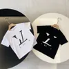 Designer Baby Kids T-shirt a maniche corte Tops Neonati maschi Camicie di lusso Ragazze Moda Lettera Magliette Chilsrens Casual Lettera Stampata Abbigliamento T-shirt