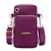 Schoudertassen Mode Mobiele telefoontas Oxford Crossbody voor dames Handtassen Portemonnees Kaarthouder Messenger Kerstcadeau Sac