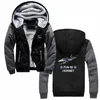 vintage Flying F-18 Hornet Navy Aviati Pilot Gift Hoodie Men Winter Thick Keep Warm Sweatshirts Zipper Jacket Coat Streetwear 726V#